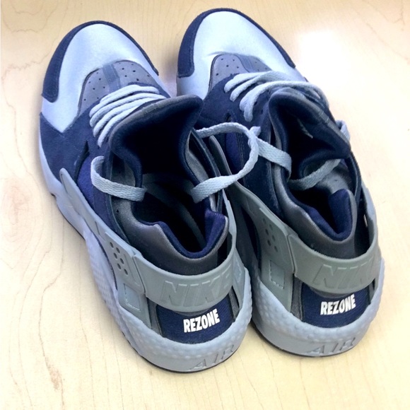 Nike Huarache Mens size 10 Blue & Grey - Picture 5 of 12